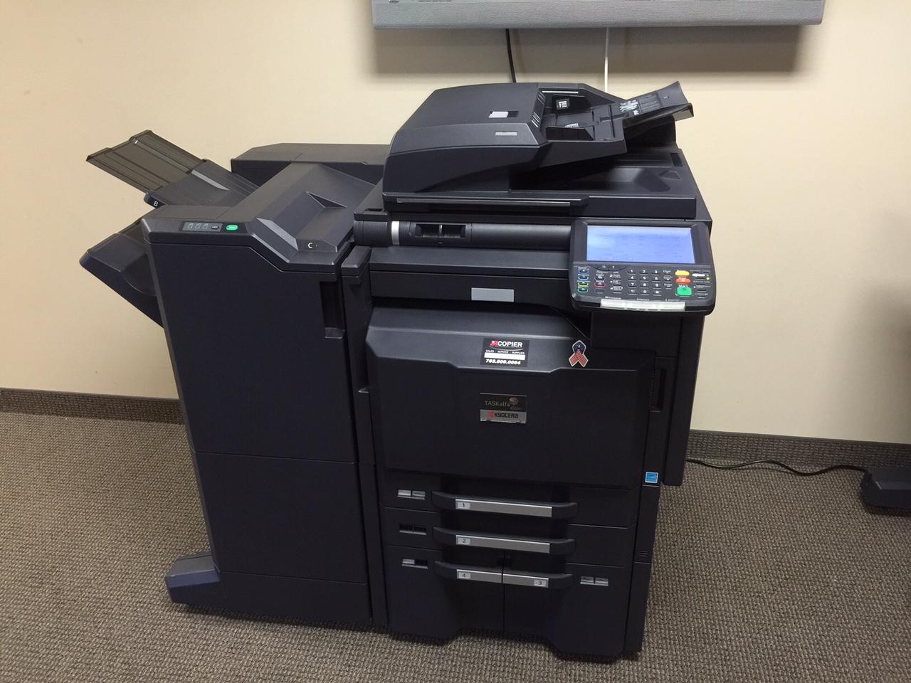 Kyocera TASKalfa 4550ci industrial copier front view